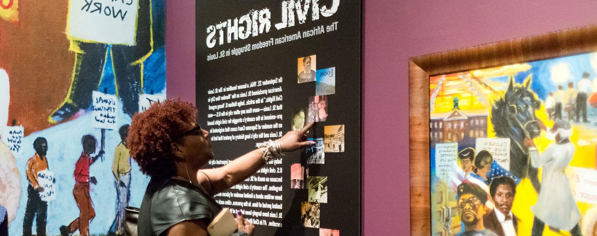 玛丽维尔赞助密苏里历史博物馆的民权展览